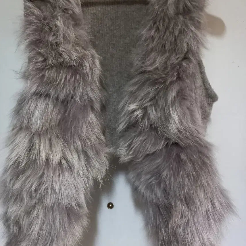 [BUNJANG] Mine Fox Vest Knit / 한섬  마인 폭스 베스트 니트