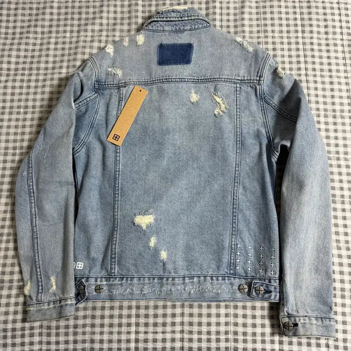 [BUNJANG] Ksubi Distressed Denim Jacket / (M) Ksubi 수비 디스트로이드 데님 자켓