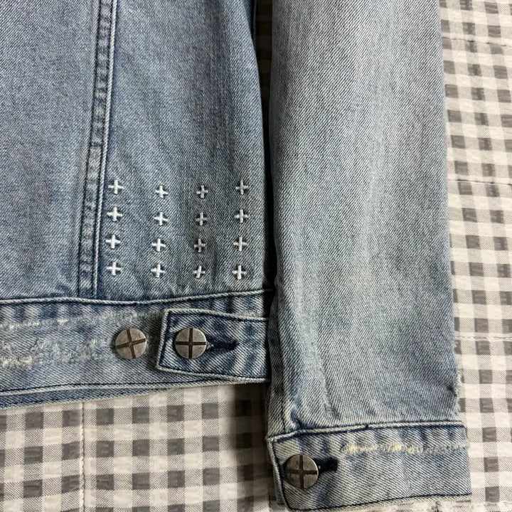 [BUNJANG] Ksubi Distressed Denim Jacket / (M) Ksubi 수비 디스트로이드 데님 자켓