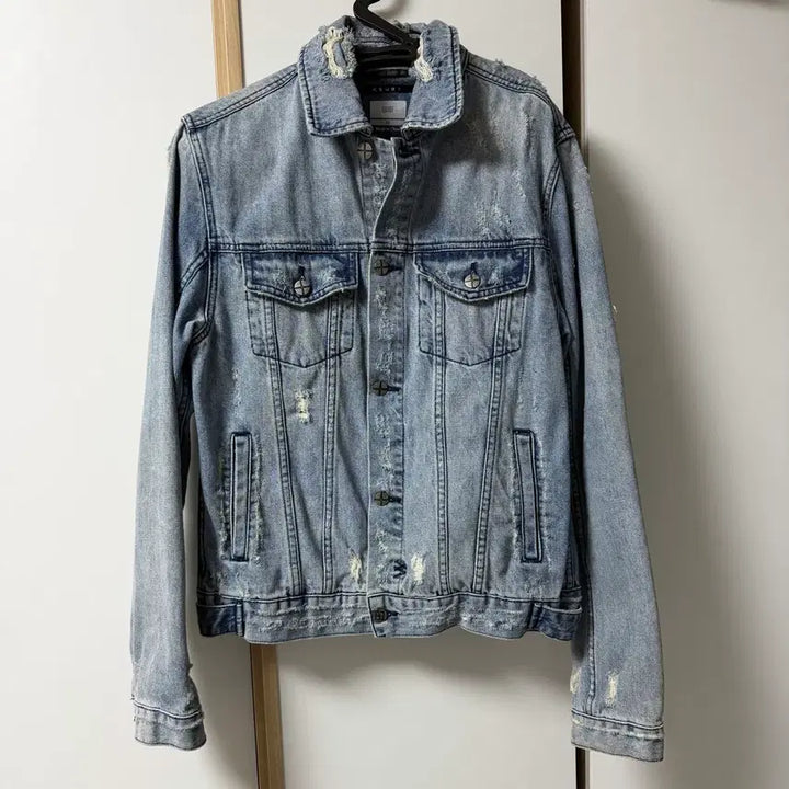 [BUNJANG] Ksubi Distressed Denim Jacket / (M) Ksubi 수비 디스트로이드 데님 자켓