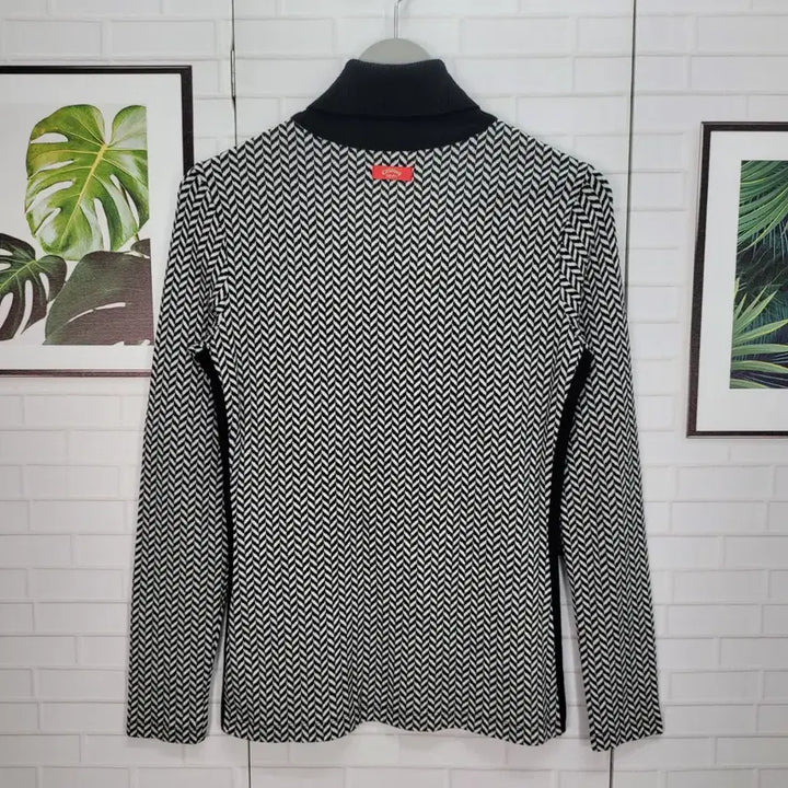 [BUNJANG] Callaway Turtleneck Long Sleeve Knit T-shirt / 캘러웨이 터틀넥 긴팔 니트 티셔츠 90사이즈