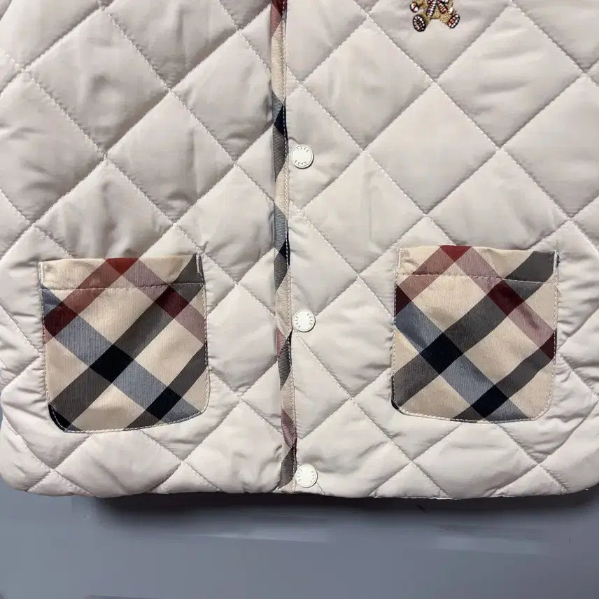 [BUNJANG] Checkhouse Quilted Jacket Beige / (새)체크하우스 퀼팅 자켓 베이지 [빅세일]