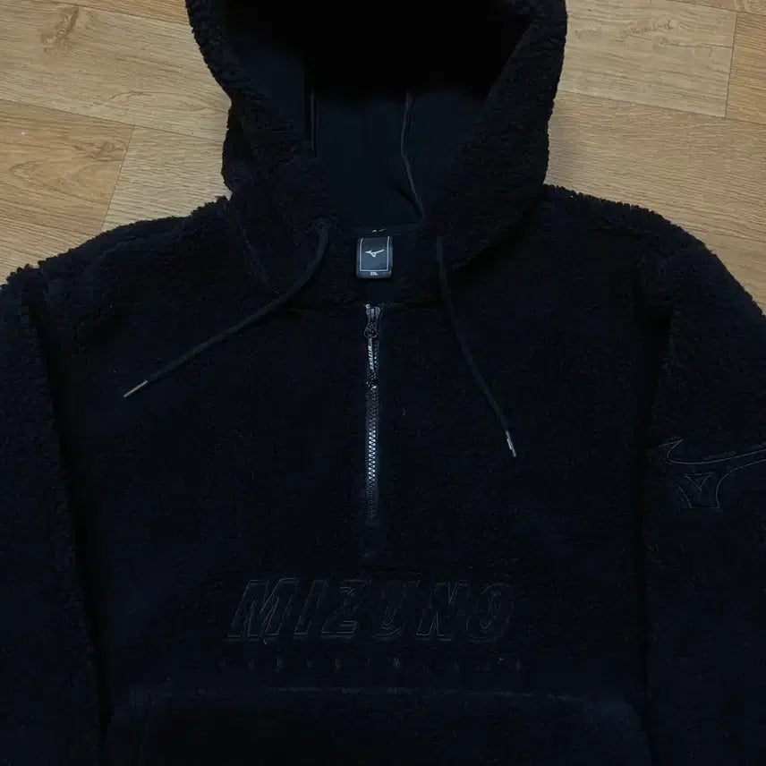 [BUNJANG] Mizuno Hooded Fleece Jacket / 미즈노 후드 후리스 2XL사이즈