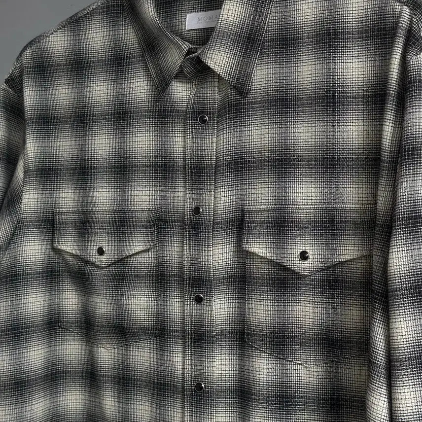 [BUNJANG] Moma Design Ombre Western Shirt / [48] 모마디자인 옴브레 웨스턴 셔츠