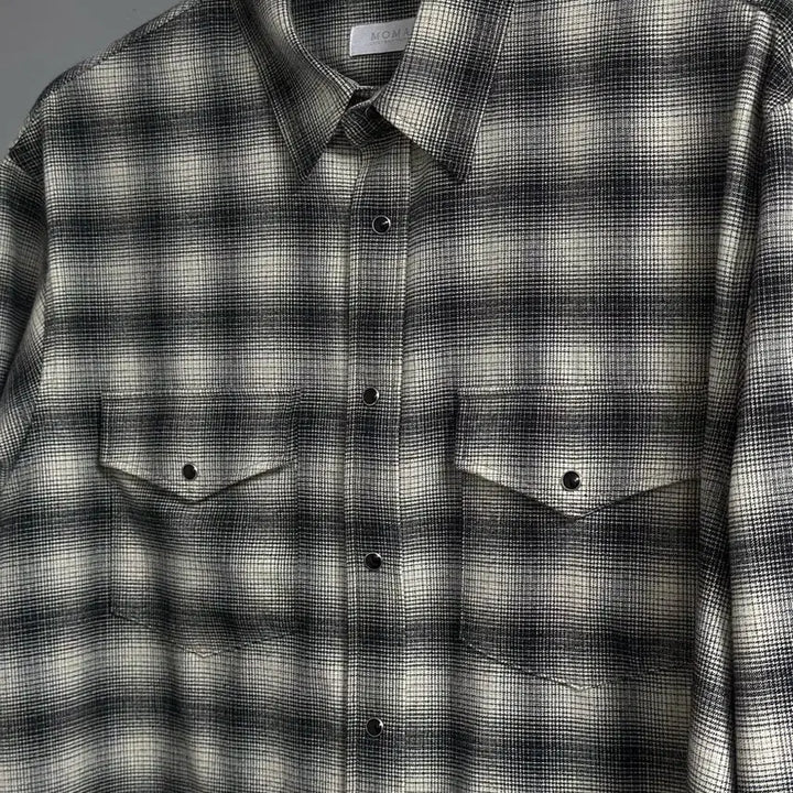[BUNJANG] Moma Design Ombre Western Shirt / [48] 모마디자인 옴브레 웨스턴 셔츠
