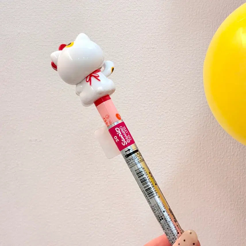 [BUNJANG] Sanrio Hello Kitty Maneki Neko Action Ballpoint Pen / 헬로키티 액션볼펜 새상품 마네키네코 산리오 문구 정품 키티 볼펜