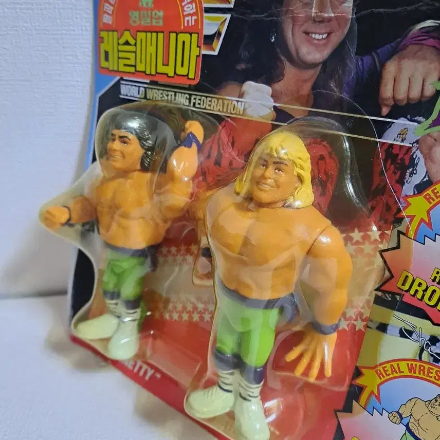 [BUNJANG] Hasbro WWF Young Toys Wrestling Action Figure Set / 올드토이 [하스브로] WWF 영실업 피규어 고전완구 장난감