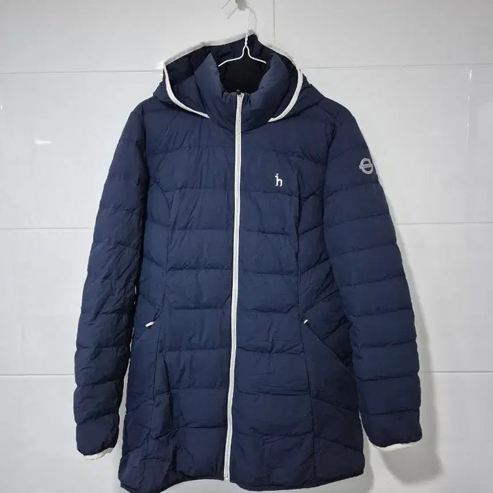 [BUNJANG] Hazzys Navy Goose Down Lightweight Padded Jumper / 헤지스 네이비 구스경량  패딩 점퍼95ㅈㄱ