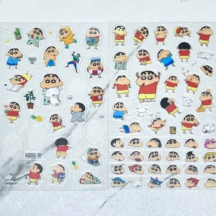 [BUNJANG] Birthday Stickers (Partial Use) / 다꾸 빨강머리앤 짱구 무민 고양이 생일 스티커 판매 (일부사용)