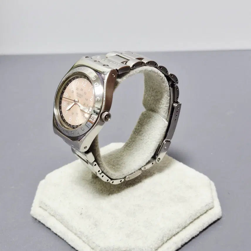 [BUNJANG] Swatch Irony Happy Joe Pink Watch / 01) 스와치 아이러니 해피조 핑크 시계