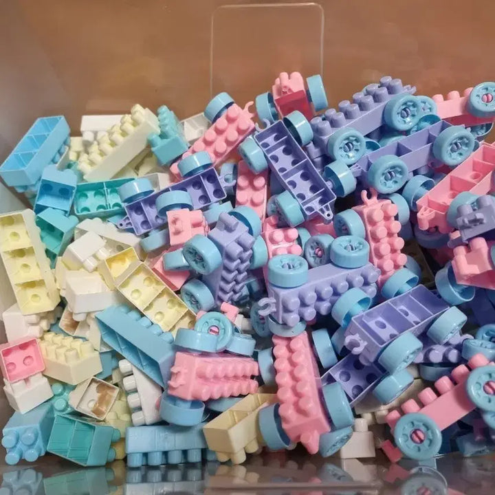 [BUNJANG] Pastel Block Toy Set / 파스텔 블록 장난감 블럭