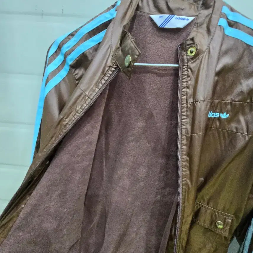 [BUNJANG] Adidas Brown Windbreaker Jacket / 빈티지 아디다스 브라운 윈드브레이커 Y2K  자켓 [D40174]