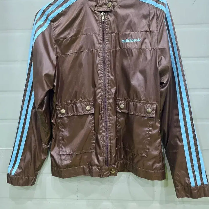 [BUNJANG] Adidas Brown Windbreaker Jacket / 빈티지 아디다스 브라운 윈드브레이커 Y2K  자켓 [D40174]