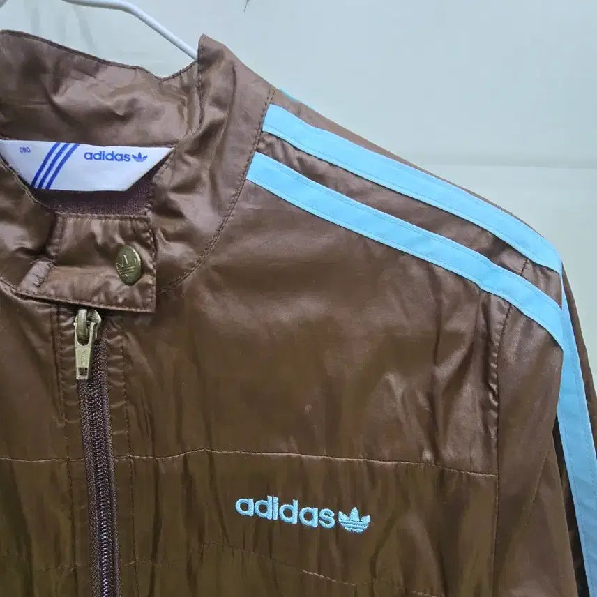 [BUNJANG] Adidas Brown Windbreaker Jacket / 빈티지 아디다스 브라운 윈드브레이커 Y2K  자켓 [D40174]
