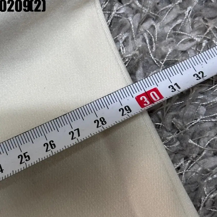 [SOLD OUT] 무탠다드 아이보리색 남성 바지 새상품