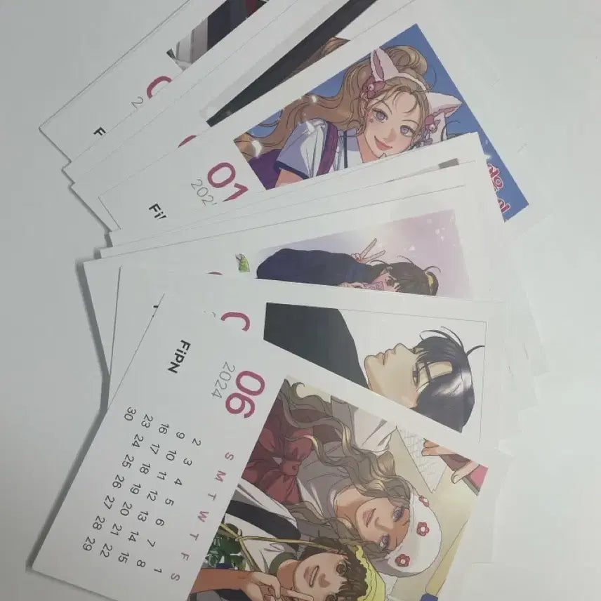 [BUNJANG] Fox Play My Piffen Collaboration Limited Edition Calendar / 여우놀이 마이피픈 콜라보 한정 달력