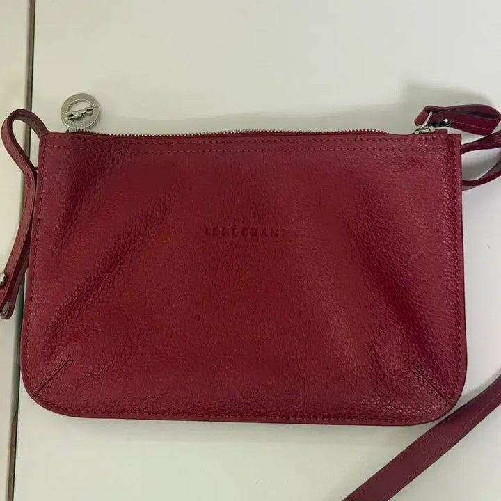 [BUNJANG] Longchamp Leather Crossbody Bag / 롱샴 가죽 크로스백