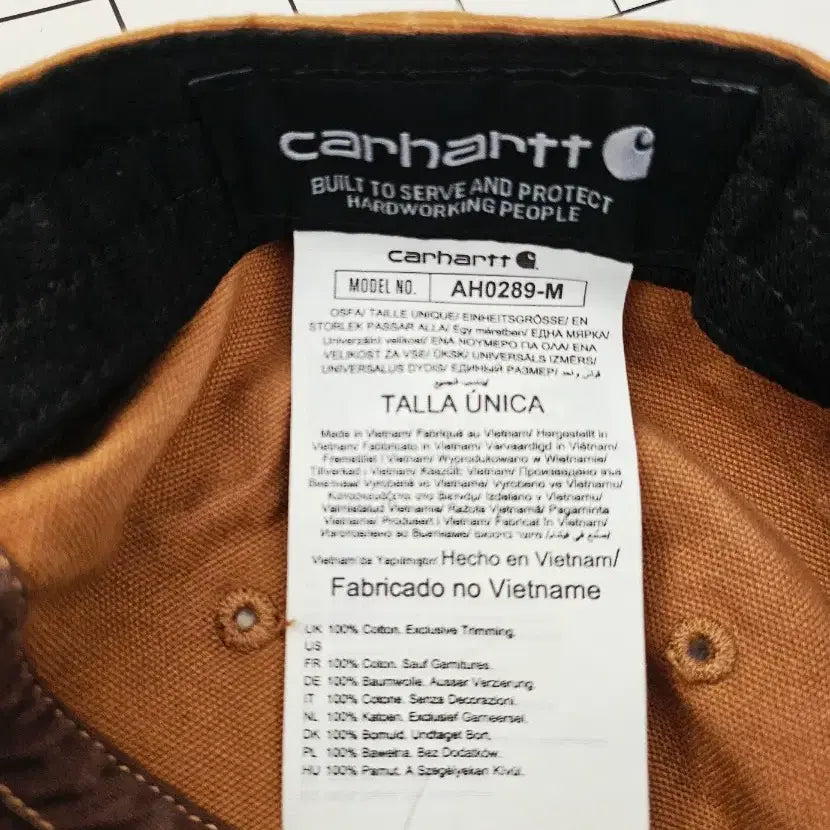 [BUNJANG] Carhartt Odessa Brown Ball Cap / 칼하트 오데사 볼캡 브라운 야구모자 데일리볼캡