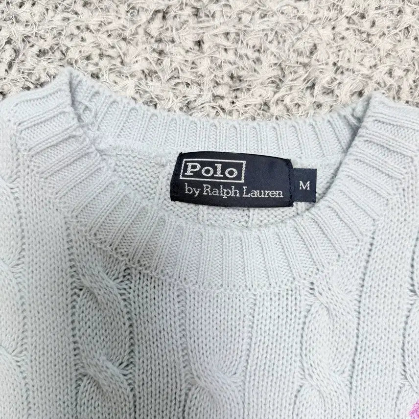 [BUNJANG] Polo Ralph Lauren Short Sleeve Knit Top / 빈티지 폴로 반팔 숏 니트