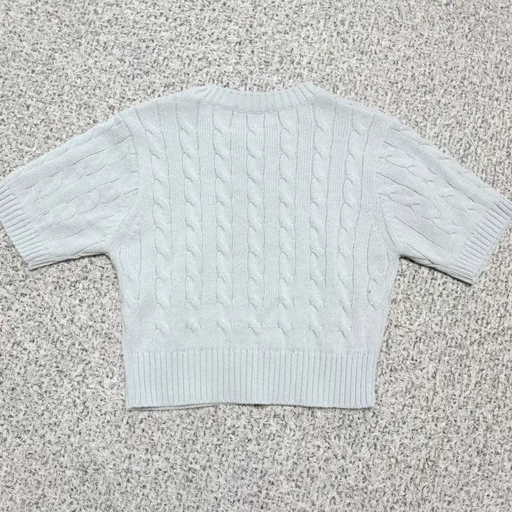 [BUNJANG] Polo Ralph Lauren Short Sleeve Knit Top / 빈티지 폴로 반팔 숏 니트