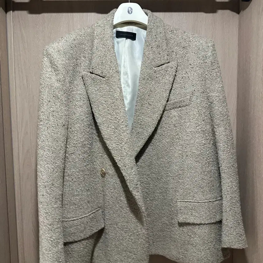 [BUNJANG] Crush Again Tweed Blazer - Size M / 크러쉬어게인 트위드 블레이저 M