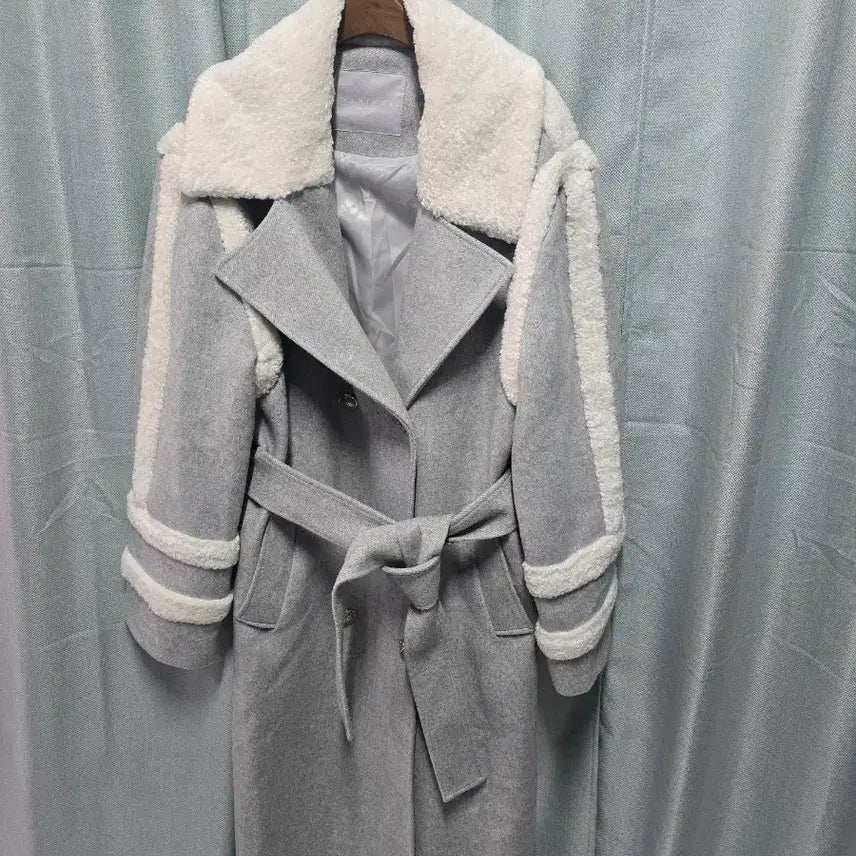 [BUNJANG] Naning9 Wool Long Coat (Size 77) / 난닝구 울 롱코트77