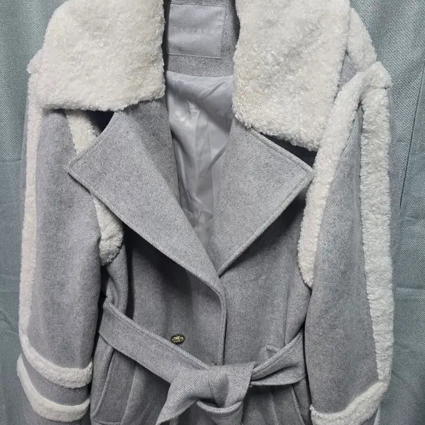 [BUNJANG] Naning9 Wool Long Coat (Size 77) / 난닝구 울 롱코트77