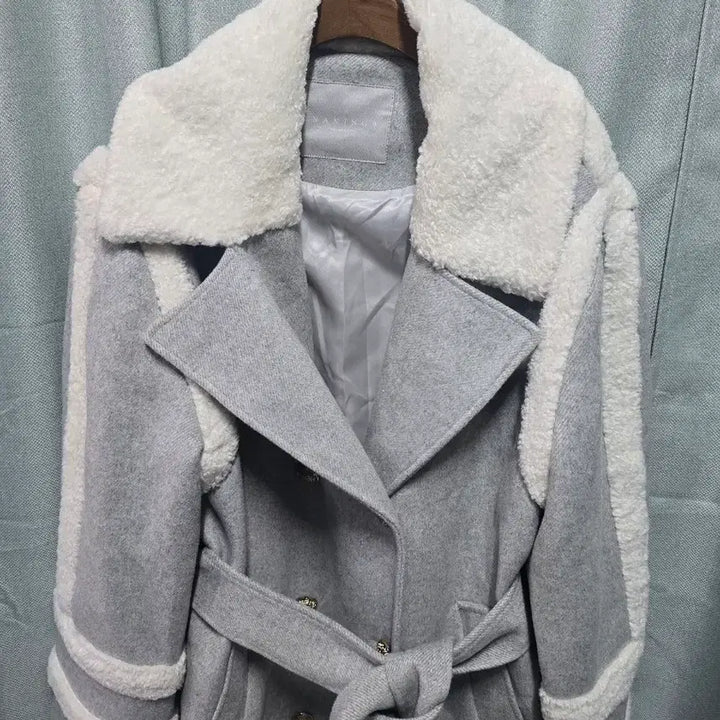 [BUNJANG] Naning9 Wool Long Coat (Size 77) / 난닝구 울 롱코트77