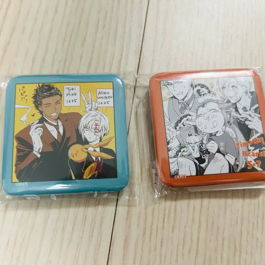 [BUNJANG] D.Gray-man Bundle Set Can Badge / 디그레이맨 캔뱃지 일괄