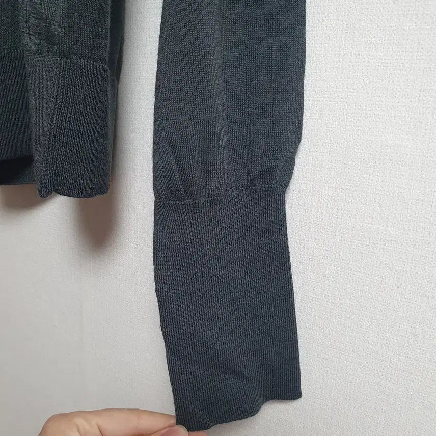 [BUNJANG] Lanvin En Bleu Wool Knit Sweater / 랑방 앙 블루 니트 38 / 리본 디테일 울 니트 3296814