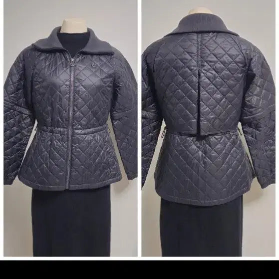 [BUNJANG] Elord Detachable Sleeve Dressy Short Padding Black / 엘로드 / 소매 탈부착 드레시 숏패딩 블랙 90 (정가 69.8만)