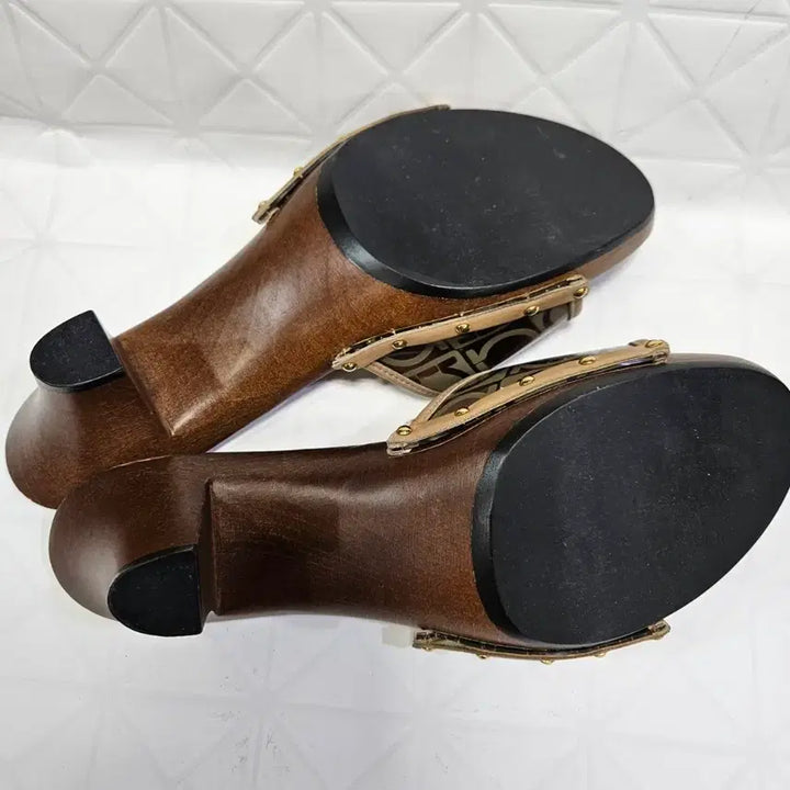 [BUNJANG] Wood Slippers / 페라가모 우드 슬리퍼