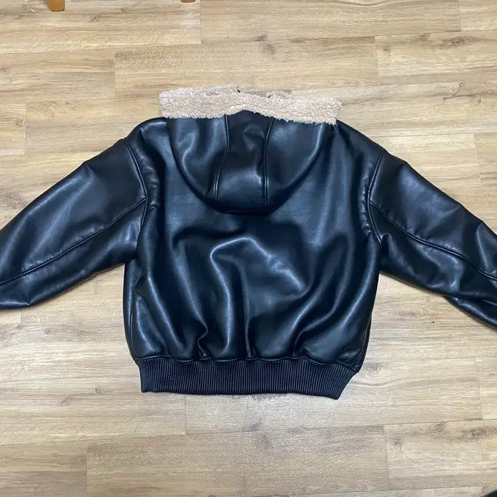 [BUNJANG] Dope Jason Faux Leather Jacket Jumper Oversized / 도프제이슨 인조 가죽 자켓 점퍼 오버사이즈