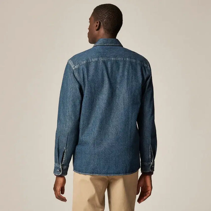 [BUNJANG] J.Crew Denim Field Utility Jacket / 제이크루 데님 필드 유틸리티 자켓 초어자켓 워크자켓 드레익스맛