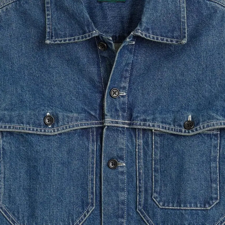 [BUNJANG] J.Crew Denim Field Utility Jacket / 제이크루 데님 필드 유틸리티 자켓 초어자켓 워크자켓 드레익스맛