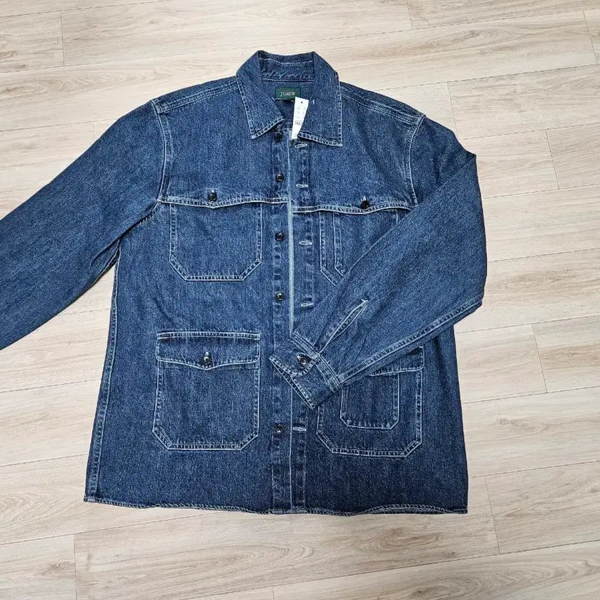[BUNJANG] J.Crew Denim Field Utility Jacket / 제이크루 데님 필드 유틸리티 자켓 초어자켓 워크자켓 드레익스맛