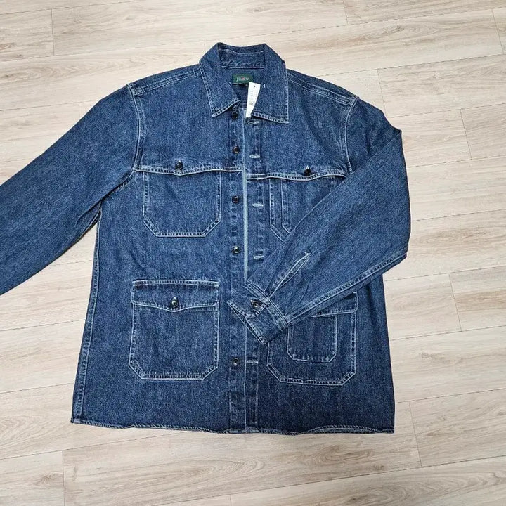 [BUNJANG] J.Crew Denim Field Utility Jacket / 제이크루 데님 필드 유틸리티 자켓 초어자켓 워크자켓 드레익스맛