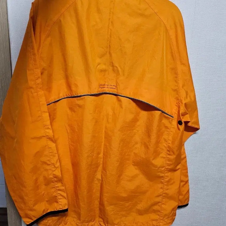 [BUNJANG] Nike Orange Half-Zip Windbreaker (Size M) / 나이키 오렌지색 바람막이 하프집업 m 사이즈
