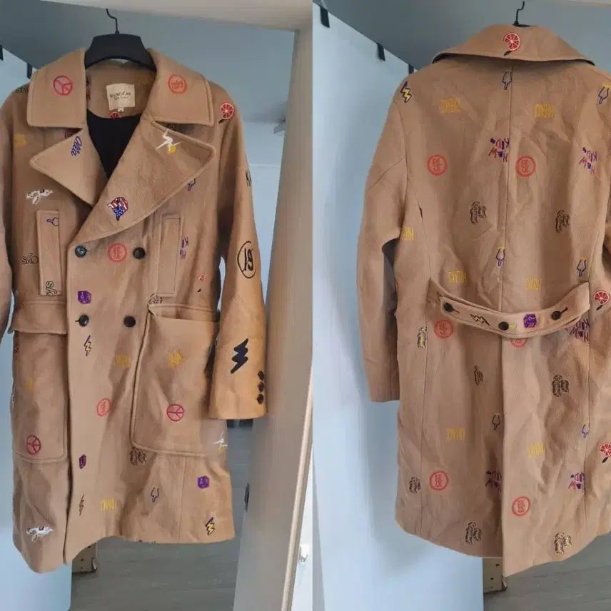 [BUNJANG] Beyond Closet Double Long Coat (Size 100) / 미사용 비욘드 클로젯 겨울 더블 롱코트 100  서비스 2가지  택배무료
