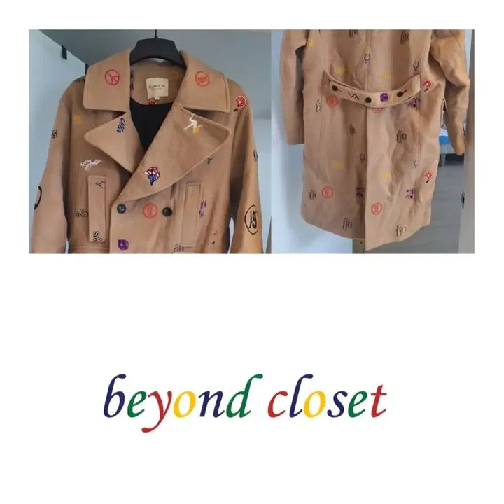 [BUNJANG] Beyond Closet Double Long Coat (Size 100) / 미사용 비욘드 클로젯 겨울 더블 롱코트 100  서비스 2가지  택배무료