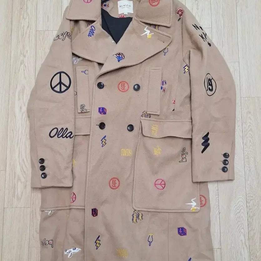 [BUNJANG] Beyond Closet Double Long Coat (Size 100) / 미사용 비욘드 클로젯 겨울 더블 롱코트 100  서비스 2가지  택배무료
