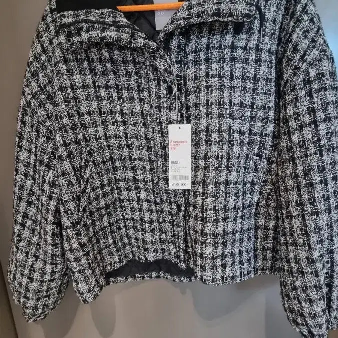 [BUNJANG] 8Seconds Tweed Zip-up Jacket / 새상품)  에잇세컨즈 트위드 집업점퍼 77가능