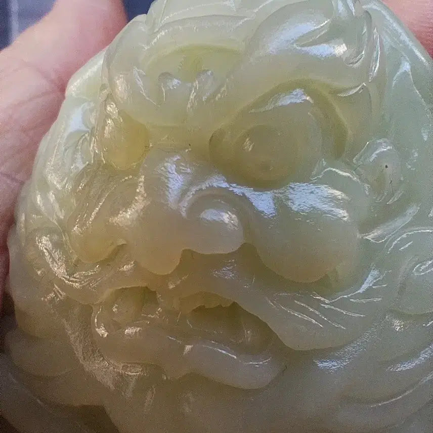 [BUNJANG] Jade Carving - Zhang Fei / 삼국지 인물 옥조각