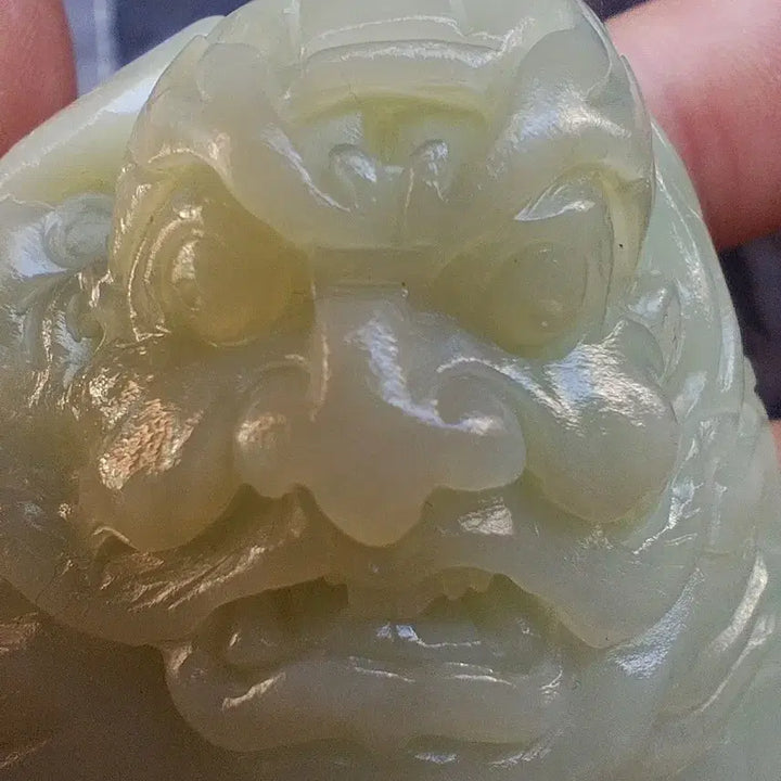 [BUNJANG] Jade Carving - Zhang Fei / 삼국지 인물 옥조각