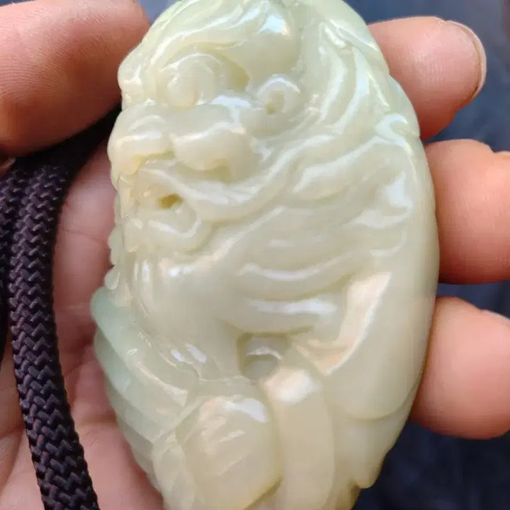 [BUNJANG] Jade Carving - Zhang Fei / 삼국지 인물 옥조각