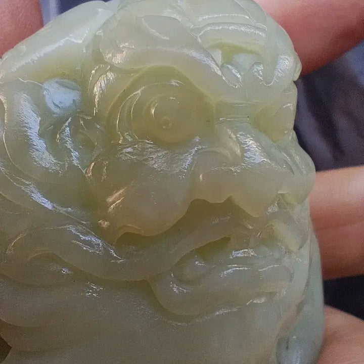 [BUNJANG] Jade Carving - Zhang Fei / 삼국지 인물 옥조각