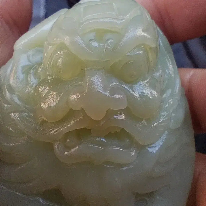 [BUNJANG] Jade Carving - Zhang Fei / 삼국지 인물 옥조각