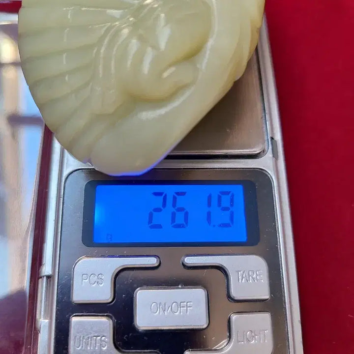 [BUNJANG] Jade Carving - Zhang Fei / 삼국지 인물 옥조각