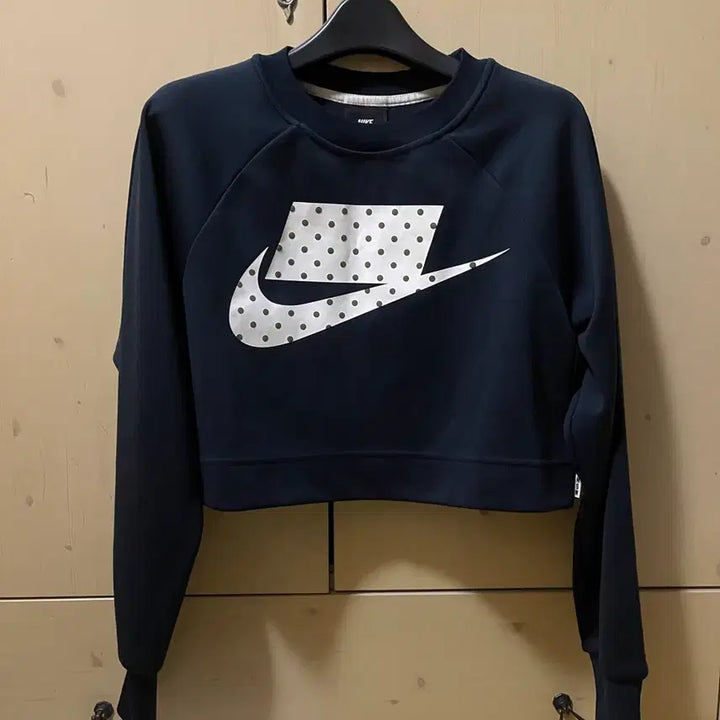 [BUNJANG] Nike Swoosh Navy Sweatshirt / 나이키 스우시 맨투맨 네이비