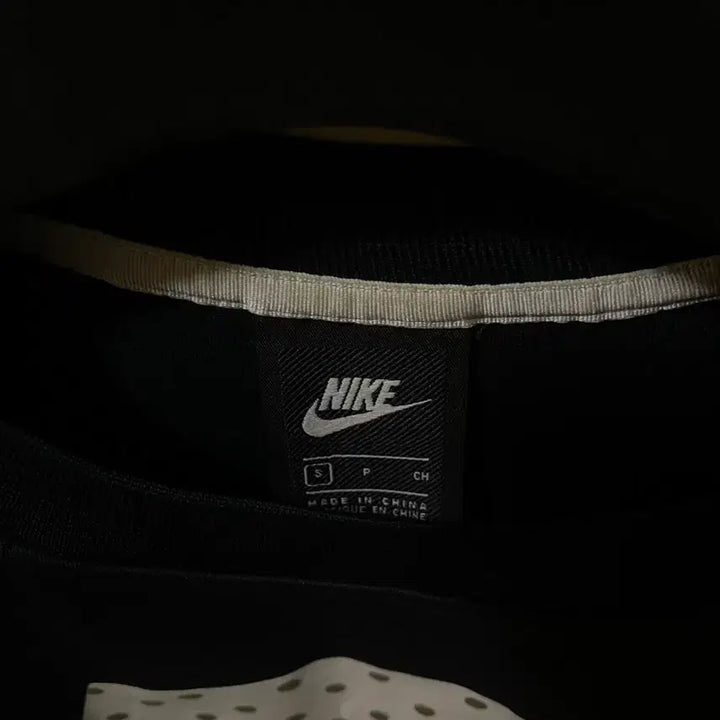 [BUNJANG] Nike Swoosh Navy Sweatshirt / 나이키 스우시 맨투맨 네이비